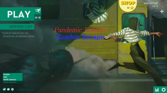 Pandemic Express Zombie Escape Ajajaster